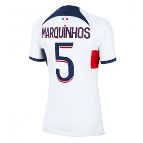 Paris Saint-Germain Marquinhos #5 Dámské Venkovní Dres 2023-24 Krátký Rukáv